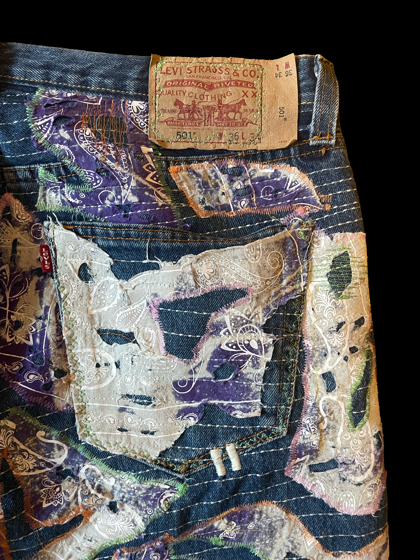 Levi’s 501 - SA Bandana denim