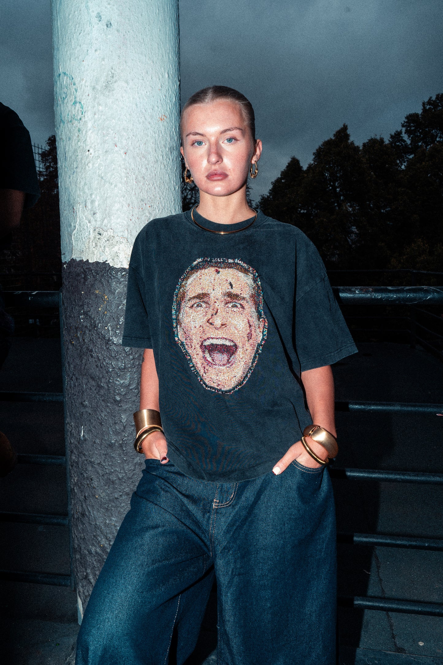 Bateman 3D Tapestry Tee