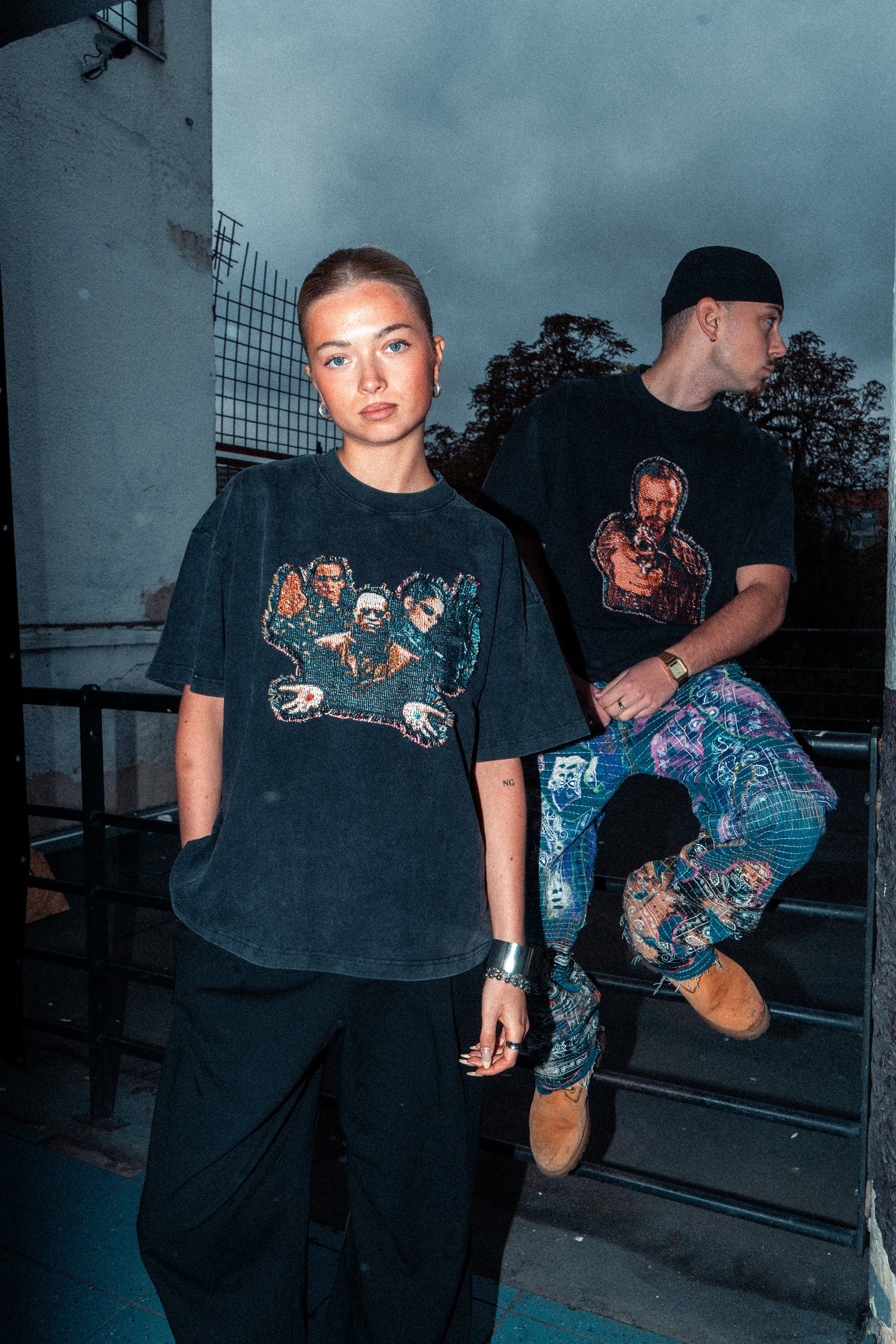 Matrix 3D Tapestry Tee