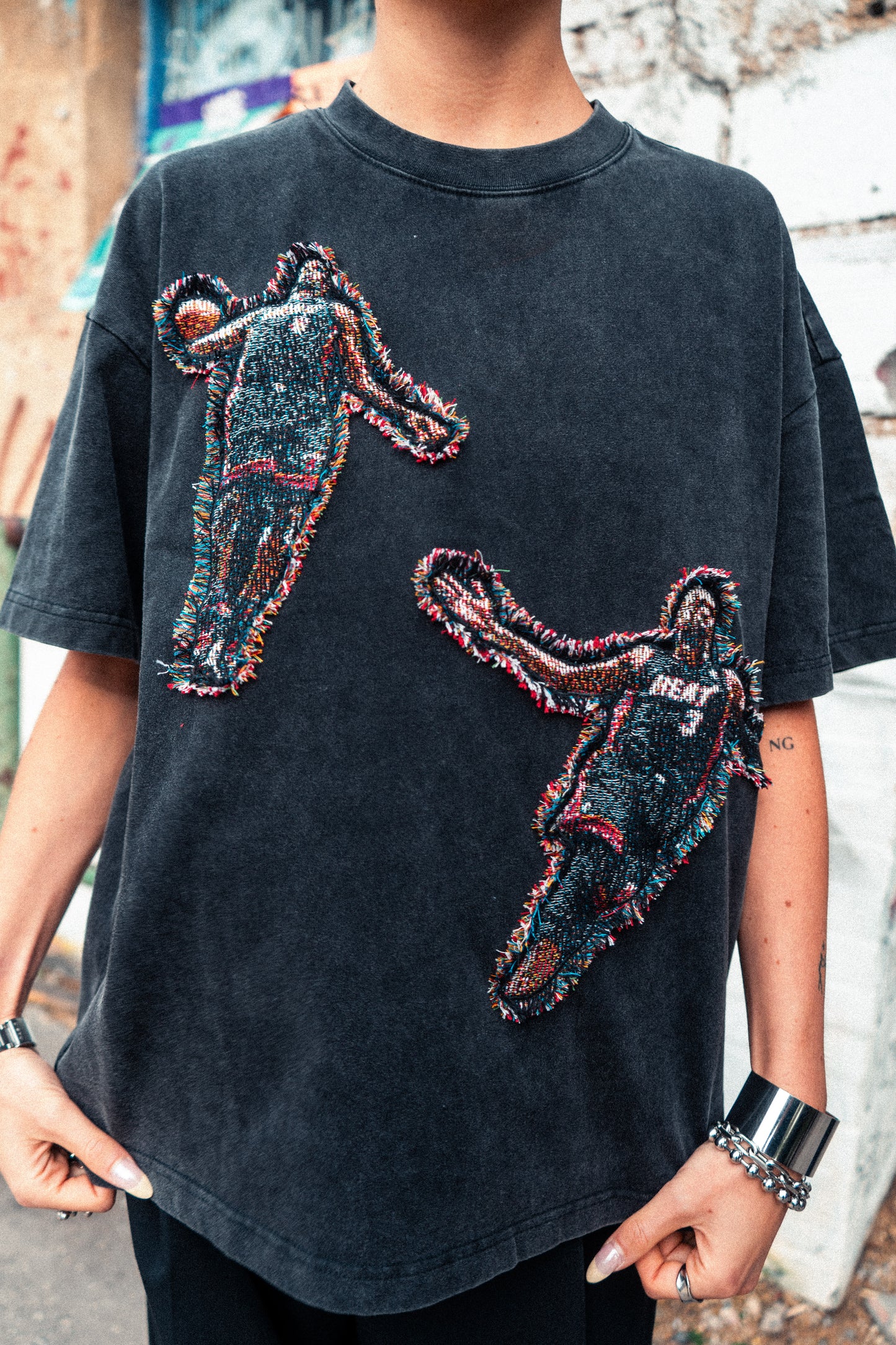 Lebron & D-Wade 3D Tapestry Tee