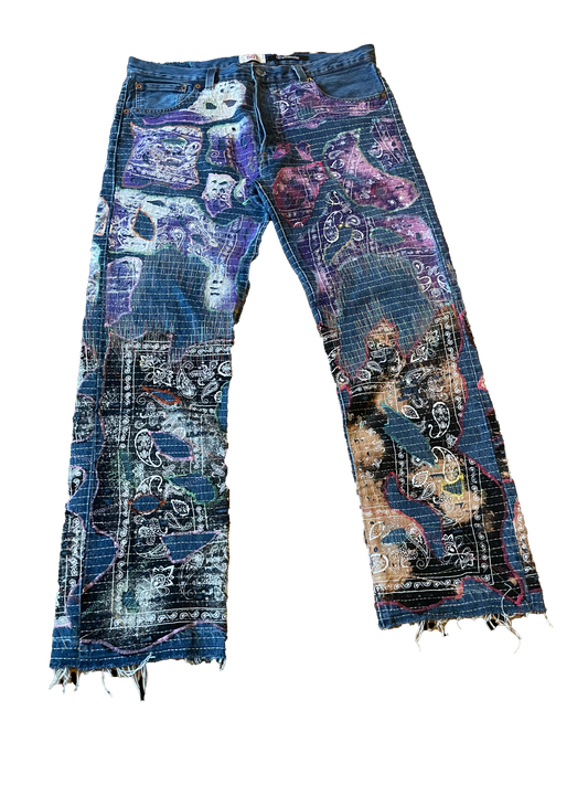 Levi’s 501 - SA Bandana denim